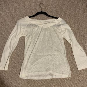 BCBG Sheer Shirt, XS, will iron before sending